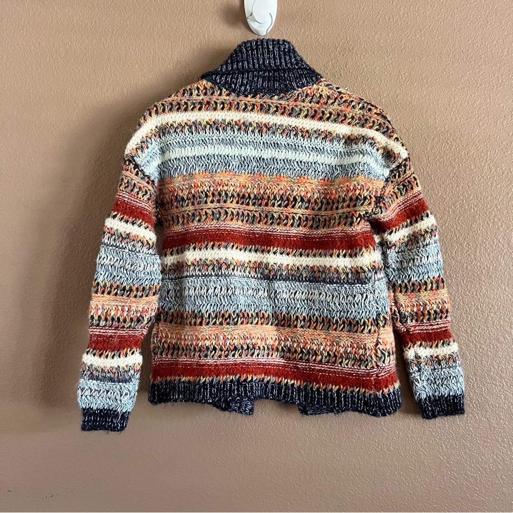 Anthropologie Knitted and Knotted Wool Bland Open Cardigan Size Small - Picture 7 of 7